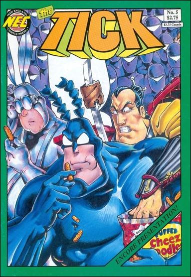 Tick (1988) issue 5-C Green Border Cover (3rd Printing)
