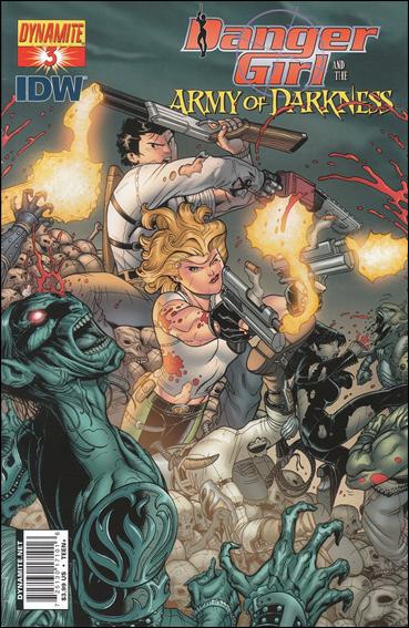 Danger Girl and the Army of Darkness issue 3-B Nick Bradshaw Cover