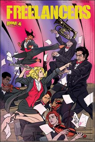 Freelancers issue 4.00-B Drew Johnson Cover