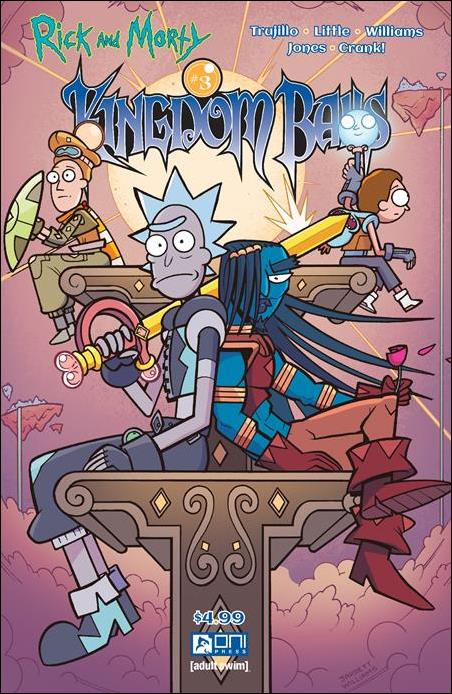 Rick and Morty: Kingdom Balls issue 3 Jarrett Williams Cover