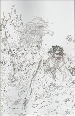 Hypernaturals issue 1-E Timothy Green II 1:15 Virgin Sketch Cover