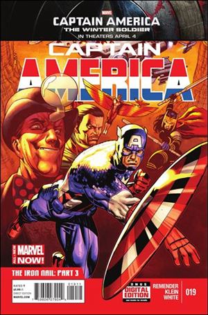 Captain America (2013) issue 19 Nic Klein Cover