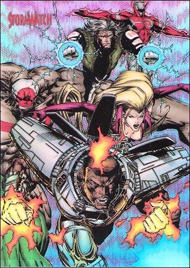 Wildstorm Archives II (Holo-Chrome Subset) card WP4 StormWatch - Issue #3