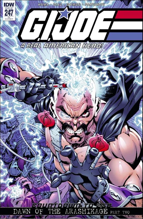 G.I. Joe: A Real American Hero issue 247-C John Royle 1:10 Cover