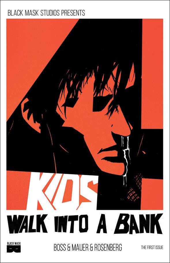 4 Kids Walk into a Bank issue 1-W 3rd Printing Cover