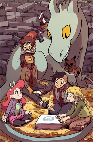 Lumberjanes issue 21-C Carey Pietsch FanMail Subscription Cover