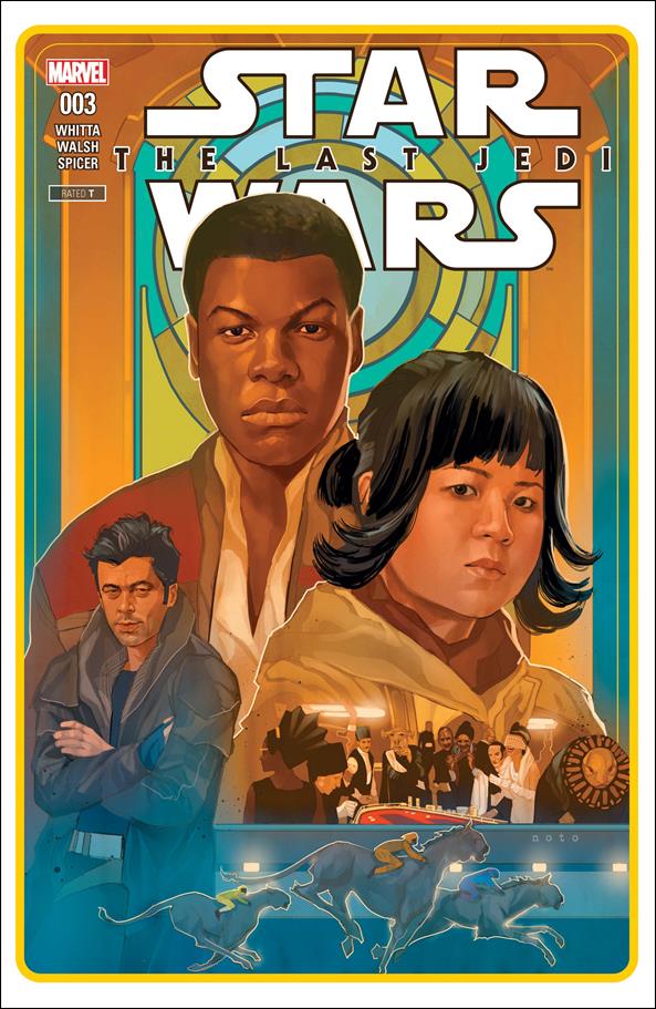 Star Wars: The Last Jedi Adaptation issue 3 Phil Noto Cover