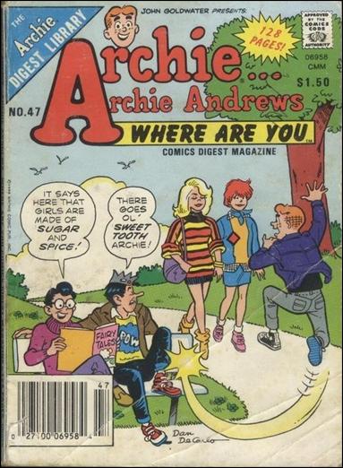 Archie…Archie Andrews, Where Are You Comics Digest Magazine issue 47