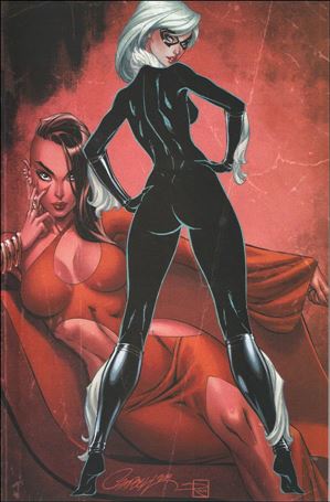 Black Cat (2019) issue 7-D J. Scott Campbell Store Virgin Cover