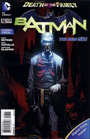 Batman (2011) issue 16-B Polybagged Greg Capullo Cover Combo Pack