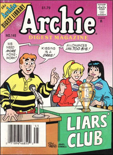 Archie Comics Digest Magazine issue 145-Z-INVALID