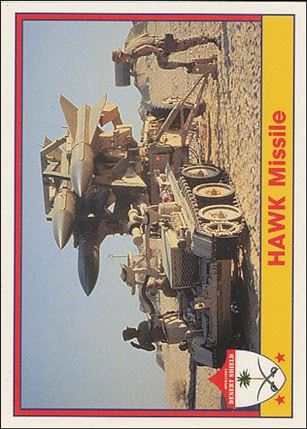 Operation Desert Shield (Base Set) card 40 HAWK Missile