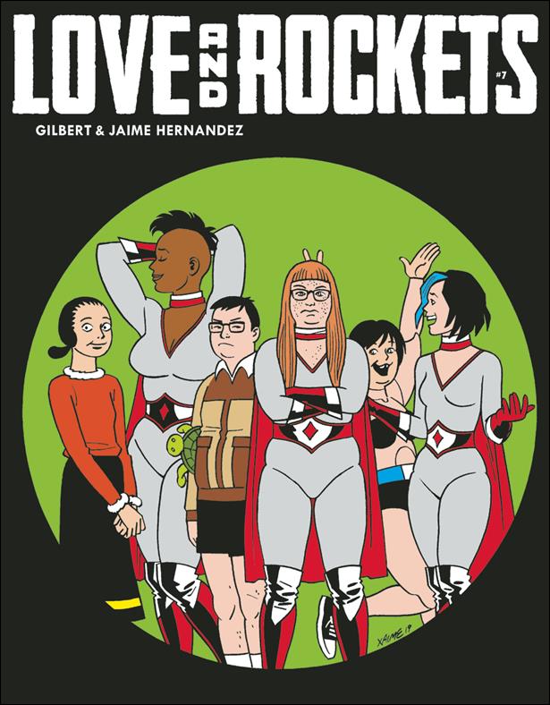 Love and Rockets (2016) issue 7 Jaime Hernandez Cover