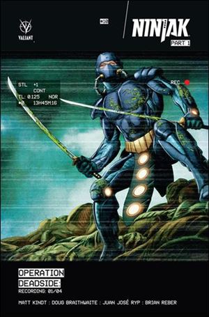 Ninjak (2015) issue 10 Doug Braithwaite Cover