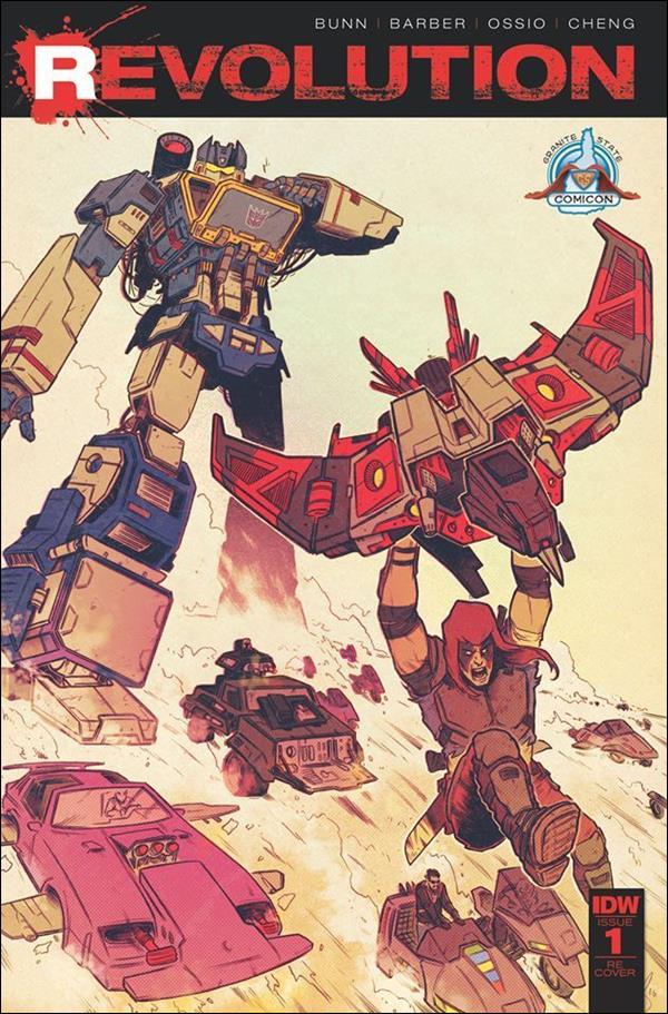 Revolution issue 1-P Ben Bishop Granite State Comic Con Cover