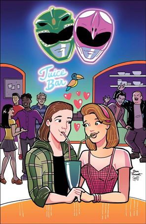 Mighty Morphin Power Rangers Pink issue 6-B Dan Parent 1:20 Cover