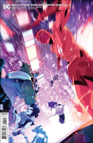 Teen Titans: Endless Winter Special issue 1-B Simone Di Meo Cover