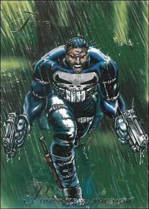 Marvel Annual Flair '94 (Base Set) card 87 Punisher vs The Mob