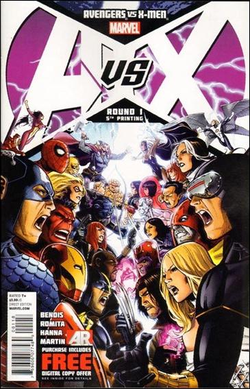 Avengers vs X-Men issue 1-O Jim Cheung "Purple" Cover (5th Printing)