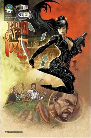 Executive Assistant: Iris (2009) issue 2-C Francis Manapul Cover