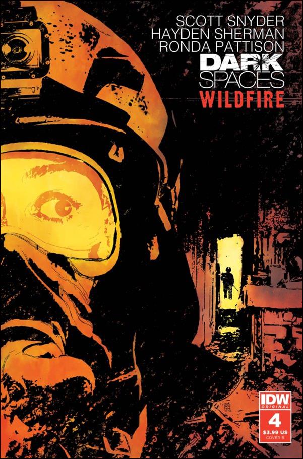 Dark Spaces: Wildfire issue 4-B Andrea Sorrentino Cover