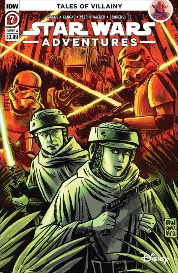 Star Wars Adventures (2020) issue 7 Francesco Francavilla Cover