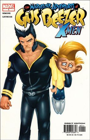 Marvelous Adventures of Gus Beezer: X-Men Cover Image 1