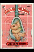Garbage Pail Kids: Series 06 (Base Set) card 246a John John