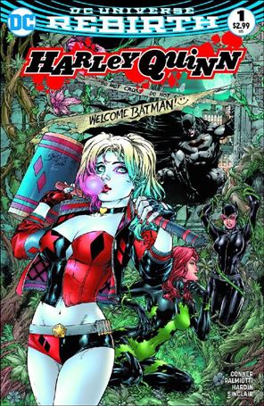Harley Quinn (2016) issue 1-UJ Ed Benes Rodman Comics Cover