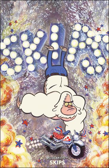 Regular Show: Skips issue 2-D Brooke Allen 1:xx Virgin Cover
