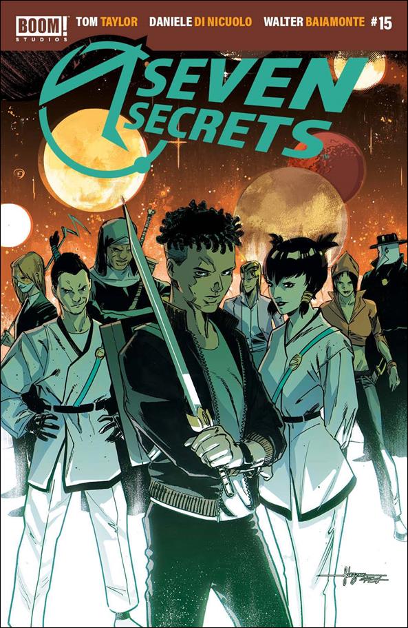 Seven Secrets issue 15-B Javier Fernandez Cover