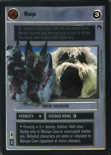 Star Wars: Reflections: A Collector's Bounty (Base Set) card 25 Wampa