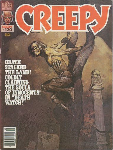 Creepy issue 120 Jeff Jones cover