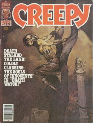 Creepy issue 120 Jeff Jones cover