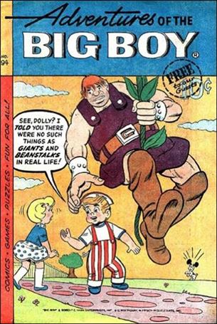 Adventures of the Big Boy issue 94 East Coast Cover