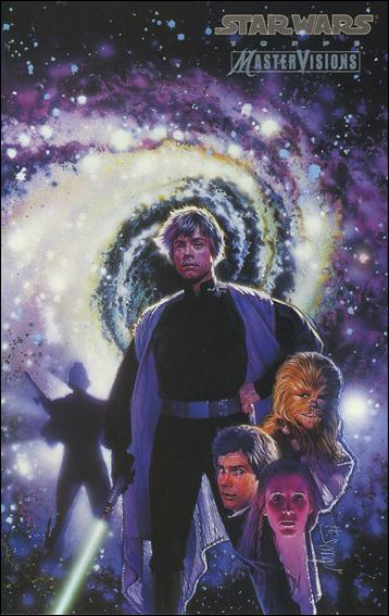 Star Wars MasterVisions (Base Set) card 5 Drew Struzan - The Crystal Star Cover Art