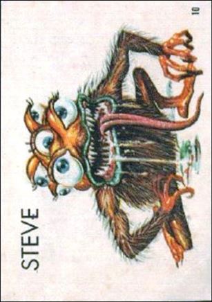 Ugly Stickers (1965) (Base Set) card 10-D Steve