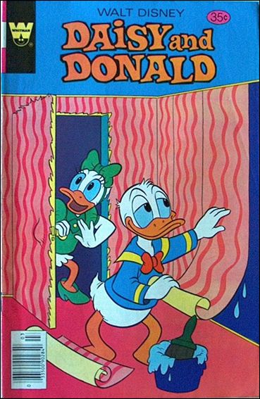 Daisy and Donald issue 36-B Whitman Cover