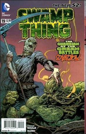 Swamp Thing (2011) issue 19 Gatefold Cover