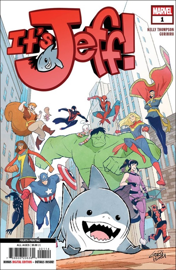 It's Jeff! issue 1-F Gurihiru Cover (Fourth Printing)
