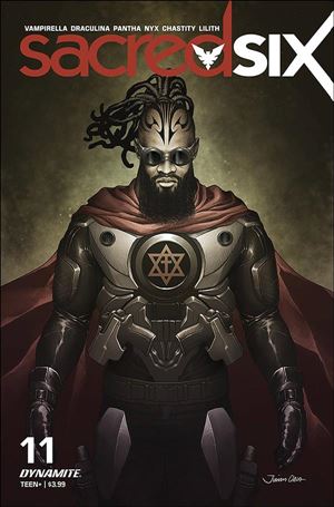 Sacred Six issue 11-B Julius Ohta Cover