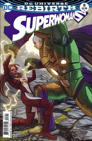 Superwoman issue 8-B Renato Guedes Cover