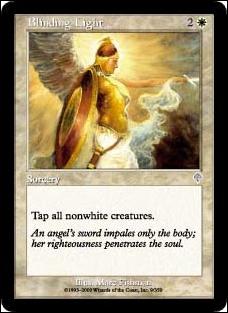 Magic the Gathering: Invasion (Base Set) card 9 Blinding Light