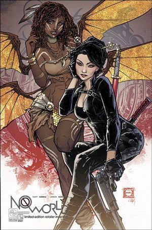 No World issue 1-E Talent Caldwell 1:12 Cover