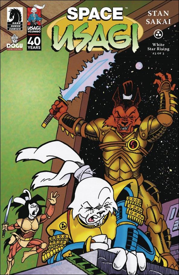 Space Usagi: White Star Rising issue 3 Stan Sakai Cover