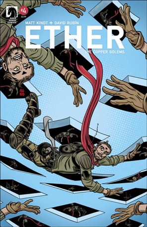Ether: The Copper Golems issue 4-B Michael Allred Cover