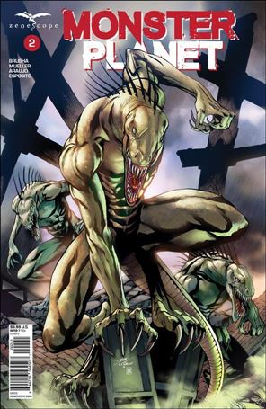 Monster Planet issue 2-D Igor Vitorino Cover