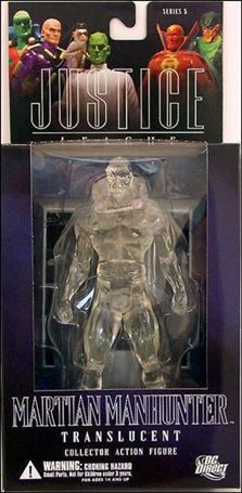 Justice League: Alex Ross (Series 5) figure 3-B Martian Manhunter (Translucent)