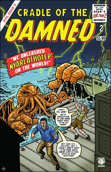 Evil Dead 2: Cradle of the Damned issue 2-B Ty Templeton 1:10 Cover