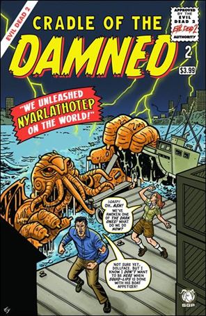 Evil Dead 2: Cradle of the Damned issue 2-B Ty Templeton 1:10 Cover